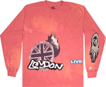 Travis Scott O2 Live Long-Sleeve Pink Tie-Dye - Supra Sneakers - Image 1