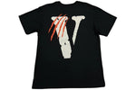 Vlone Black V Panther T-shirt Black - Supra Sneakers - Image 2