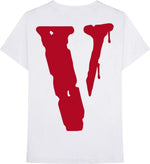 Vlone x City Morgue Drip Tee White - Supra Sneakers - Image 2