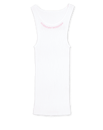 Women's Chrome Hearts Love You Rib Tank Pink (W) - Supra Sneakers - Image 1